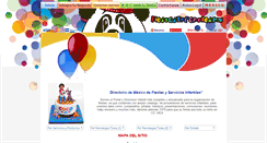 Desktop Screenshot of fiestasinfantiles.com.mx
